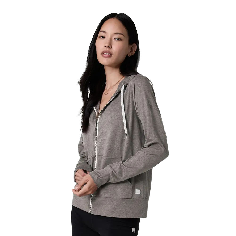 Women's Halo Performance Hoodie 2.0 - Chia Heather – Gazelle
