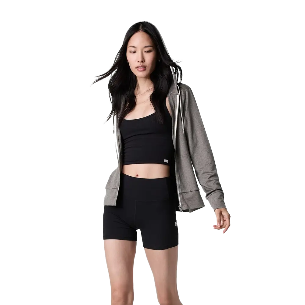 Women's Halo Performance Hoodie 2.0 - Chia Heather – Gazelle Women's Halo Performance Hoodie 2.0 - Chia Heather – Gazelle