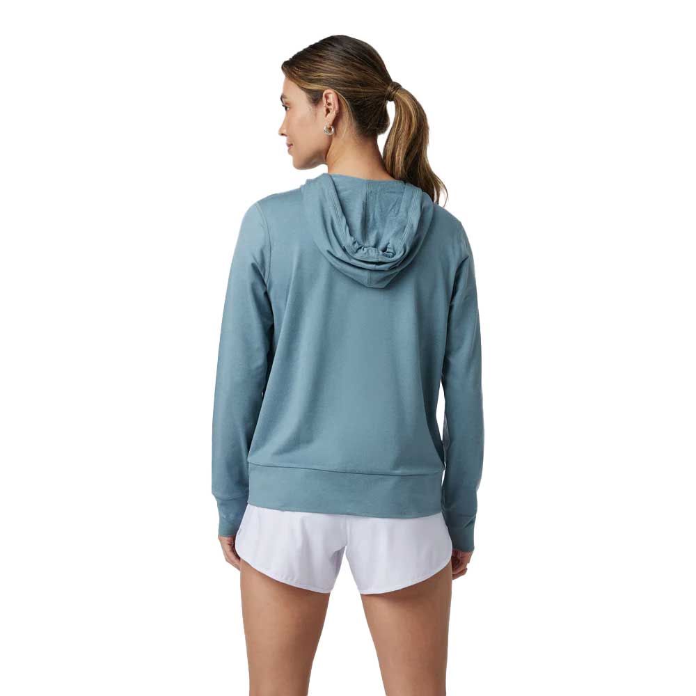 Women's Halo Performance Hoodie 2.0 - Smoke Blue Heather