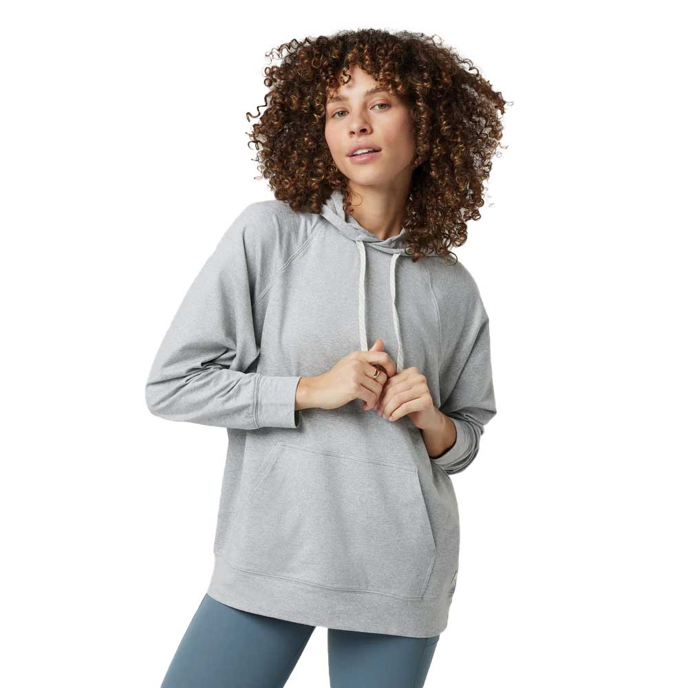 Women's Halo Oversized Hoodie - Pale Heather Grey