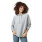 Women's Halo Oversized Hoodie - Pale Heather Grey