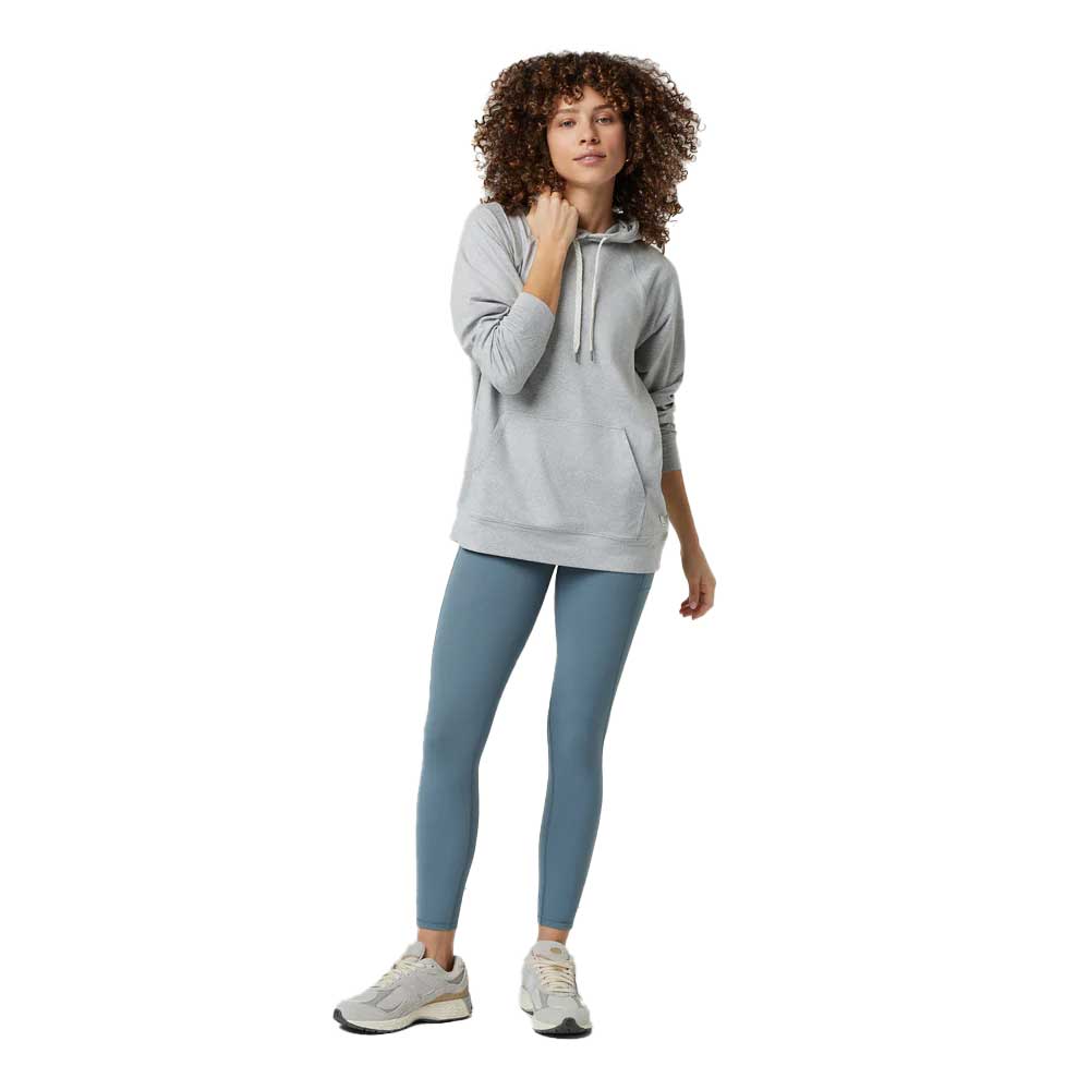 Women's Halo Oversized Hoodie - Pale Heather Grey