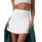 Women's Daily Skirt Long - White