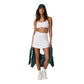 Women's Daily Skirt Long - White