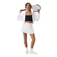 Women's Baseline Gingham Skirt 14.5" - White