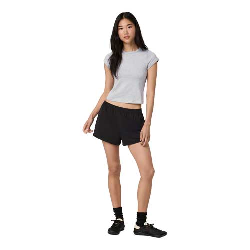 Women's Halo Short - Solid Black