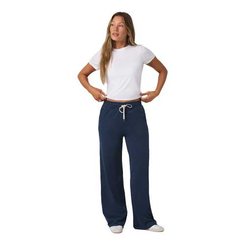 Women's Halo Essential Wideleg - Blue Coast Heather