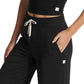 Women's Halo Essentail Wideleg - Black Heather