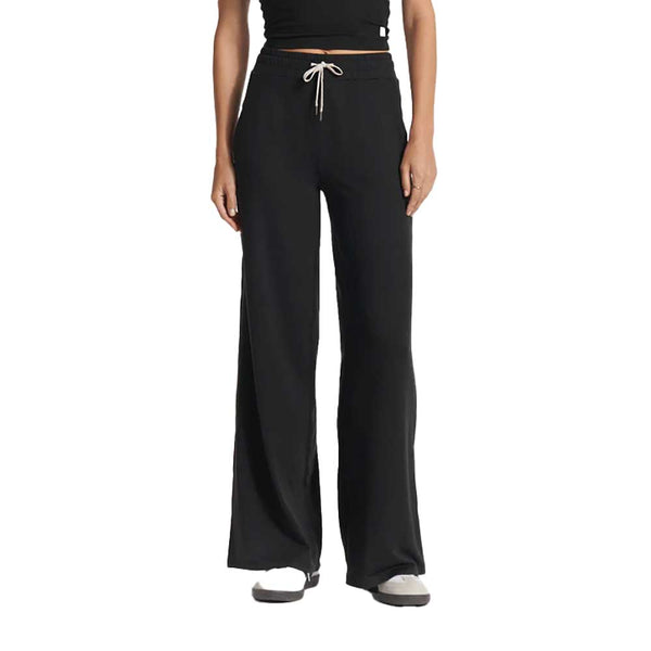 Women's Halo Essentail Wideleg - Black Heather – Gazelle Sports