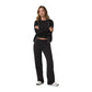 Women's Halo Modern Straight Leg Pant - Solid Black