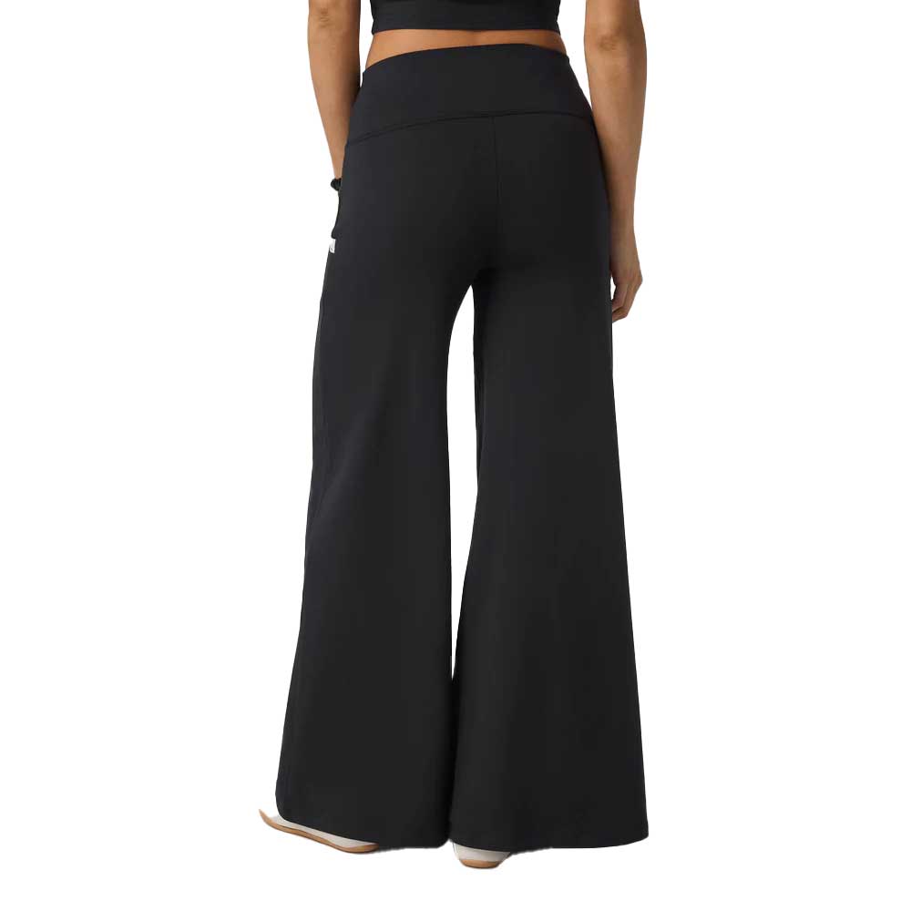Women's Easy Wideleg Pant - Solid Black