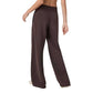 Women's Sedona Midrise Wideleg Sweat - French Roast