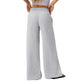 Women's Sedona Midrise Wideleg Sweat - Light Heather Grey