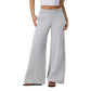 Women's Sedona Midrise Wideleg Sweat - Light Heather Grey