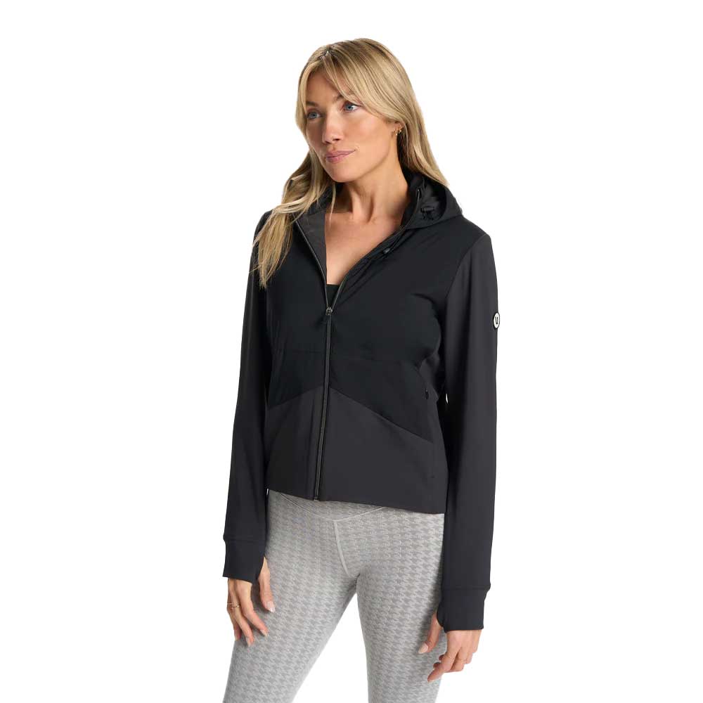 Women's Chilled Out Full Zip - Washed Black