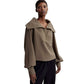 Women's Vine Half Zip - Stone Olive