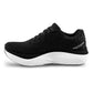 Women's Atmos Running Shoe - Black/White - Wide (D)