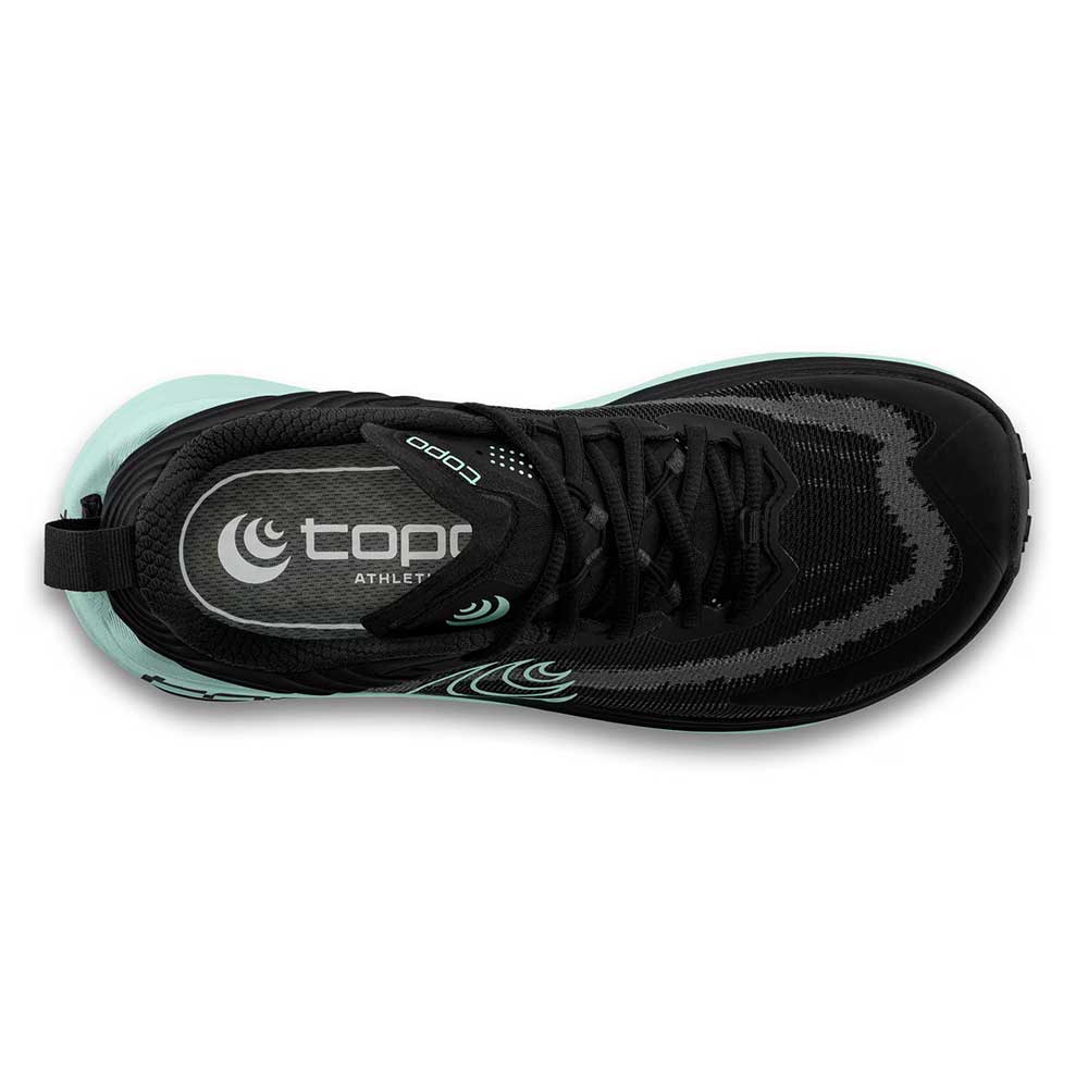 Women's Vista Trail Running Shoe - Black/Mint - Regular (B)