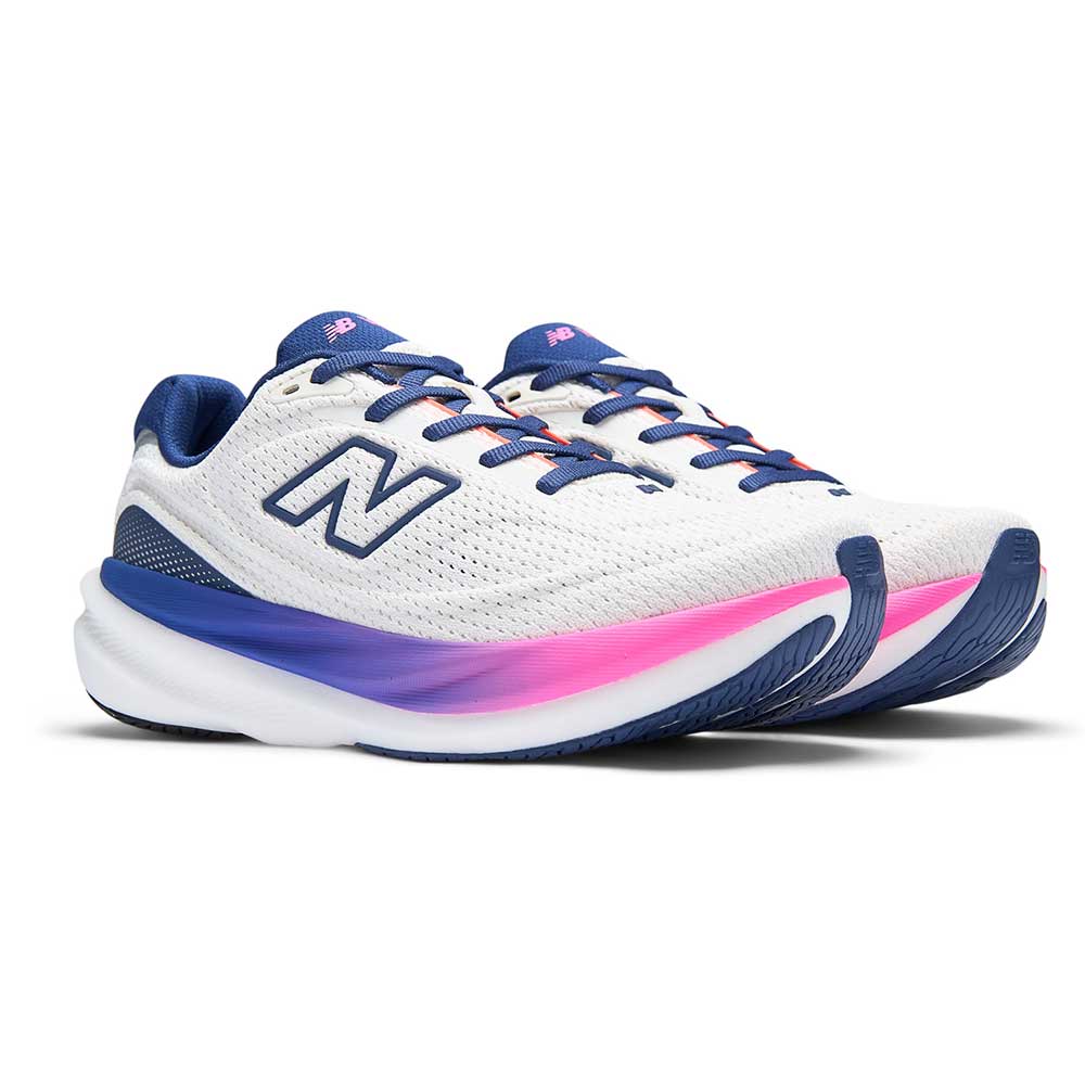 Women's 1080v15 Running Shoe - Sea Salt/Blue Oyster - Regular (B)