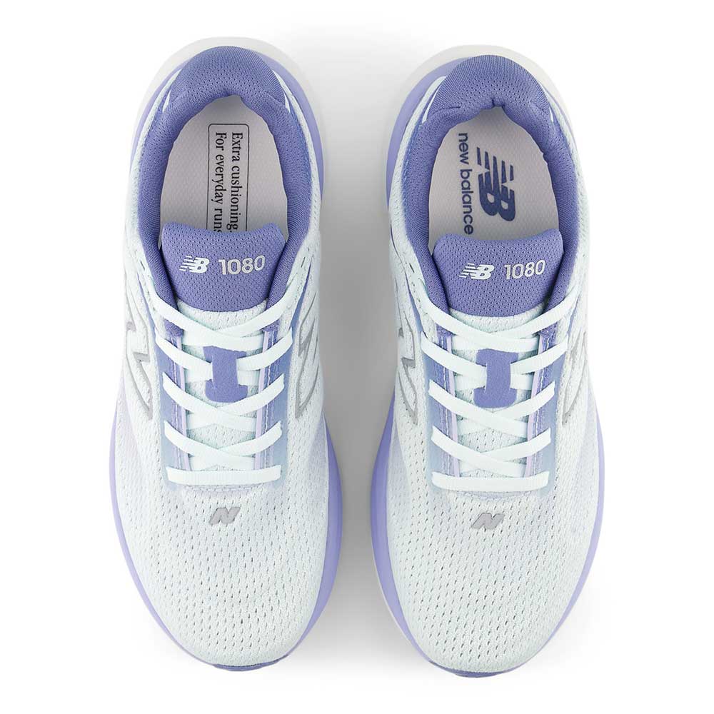 Women's 1080v15 Running Shoe - Glint Blue/Silver Metallic/Fairweather Blue - Regular (B)