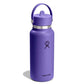 32 oz Wide Mouth with Flex Straw Cap - Utopia Purple