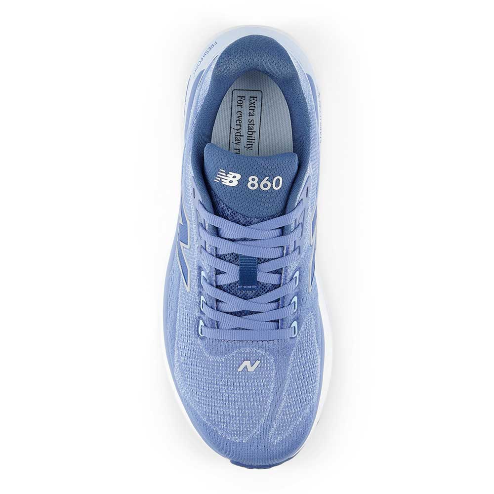 Women's Fresh Foam X 860v15 Running Shoe - Fairweather Blue/Silver Metallic - Regular (B)