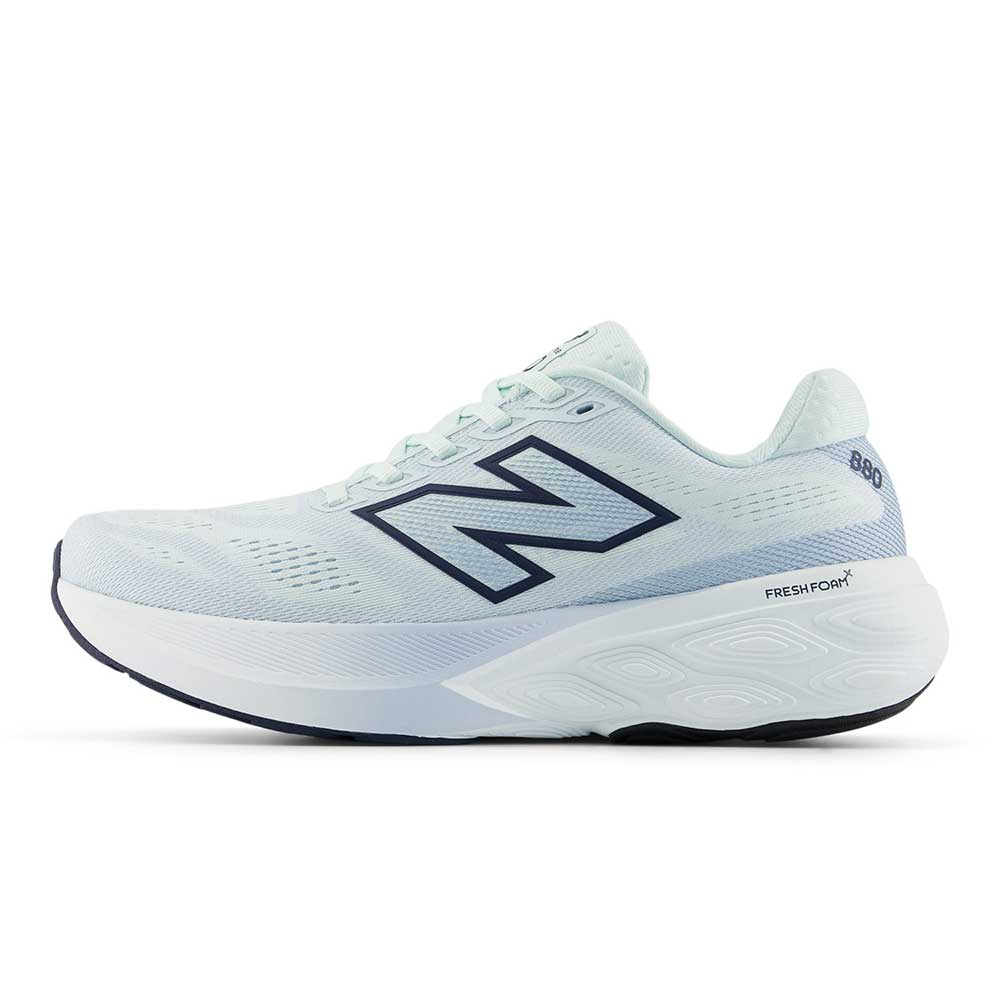 Women's Fresh Foam X 880v15 Running Shoe - Glint Blue/NB Navy - Narrow (2A)