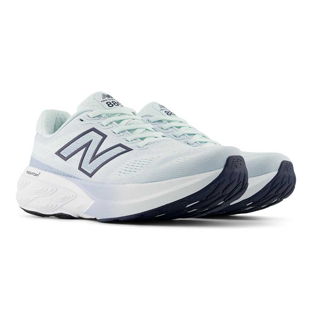 Women's Fresh Foam X 880v15 Running Shoe - Glint Blue/NB Navy - Narrow (2A)