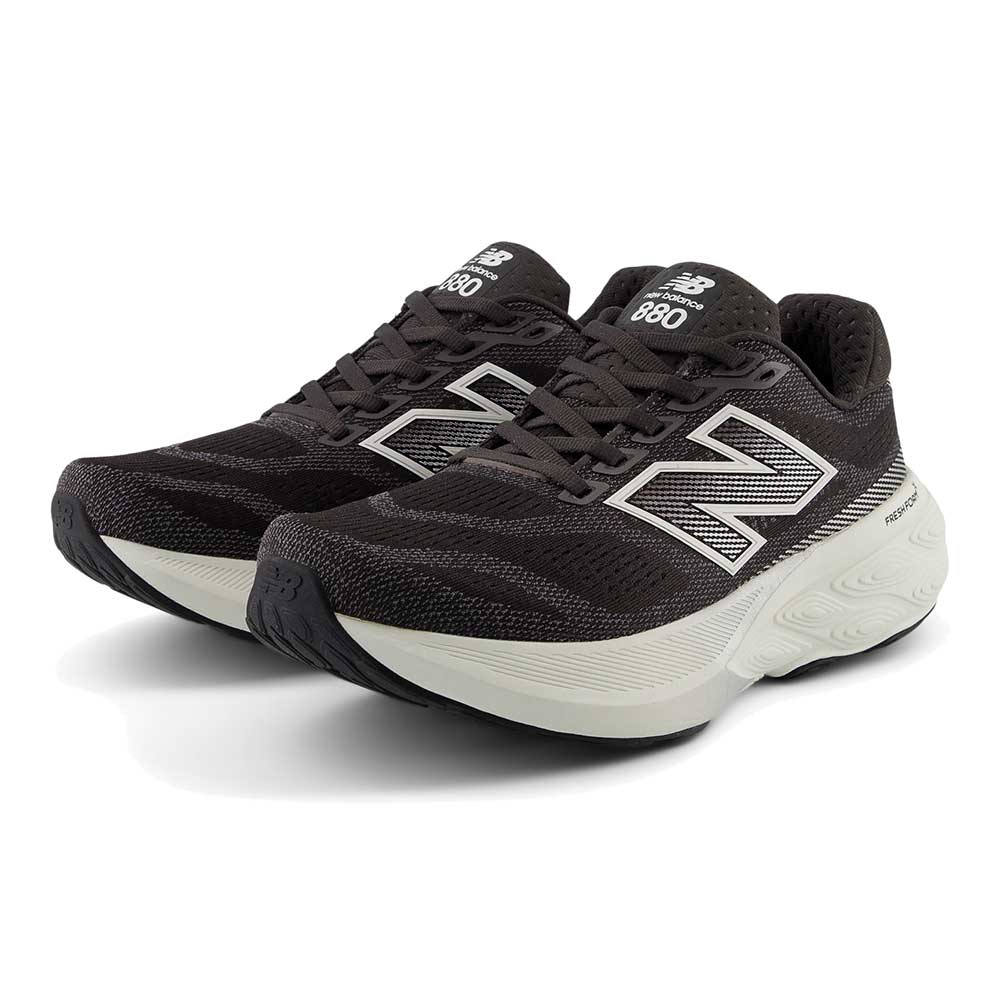 Women's Fresh Foam X 880v15 Running Shoe - Black Cement/Sea Salt - Narrow (2A)