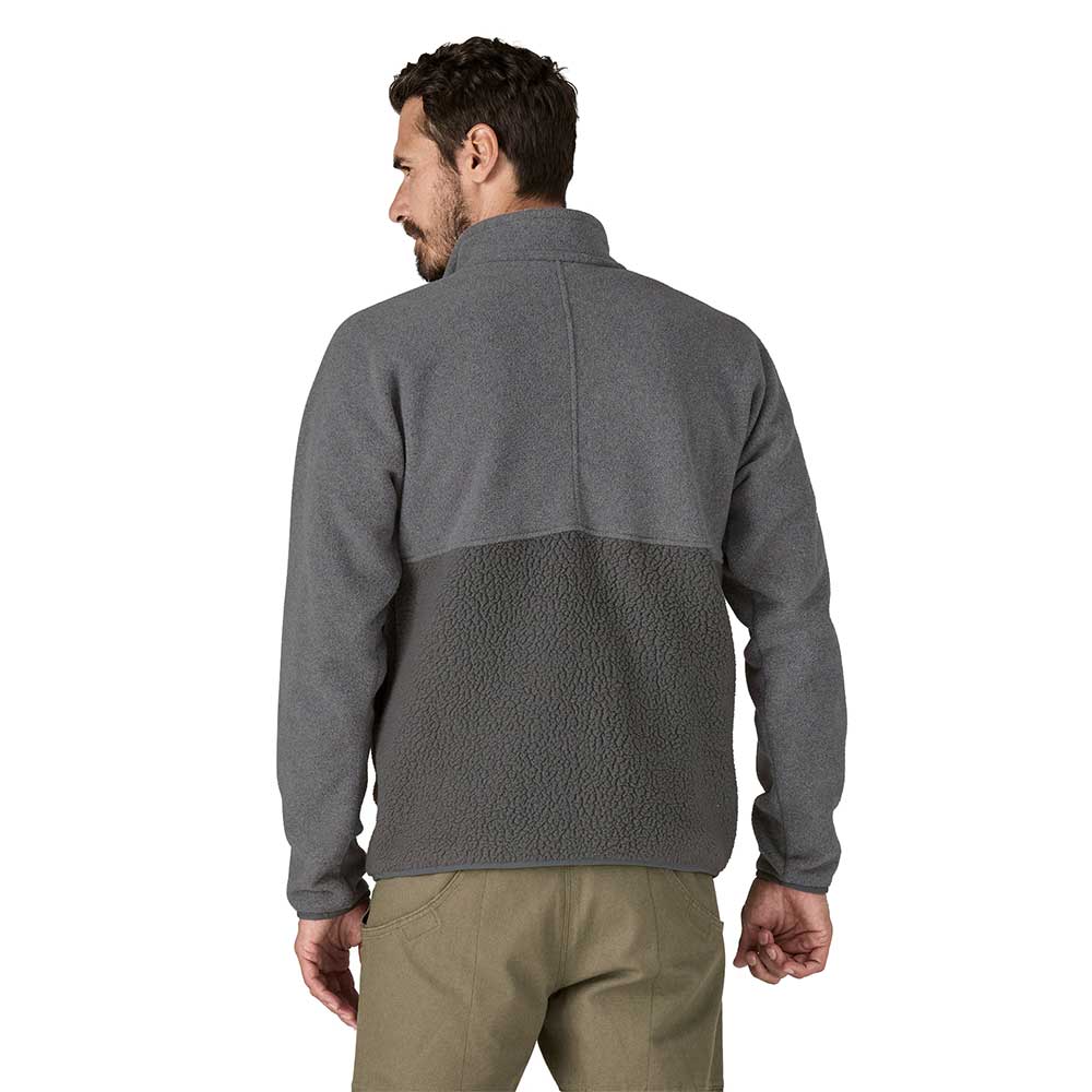 Men's Retro Pile 1/2 Snap Pullover - Forge Grey