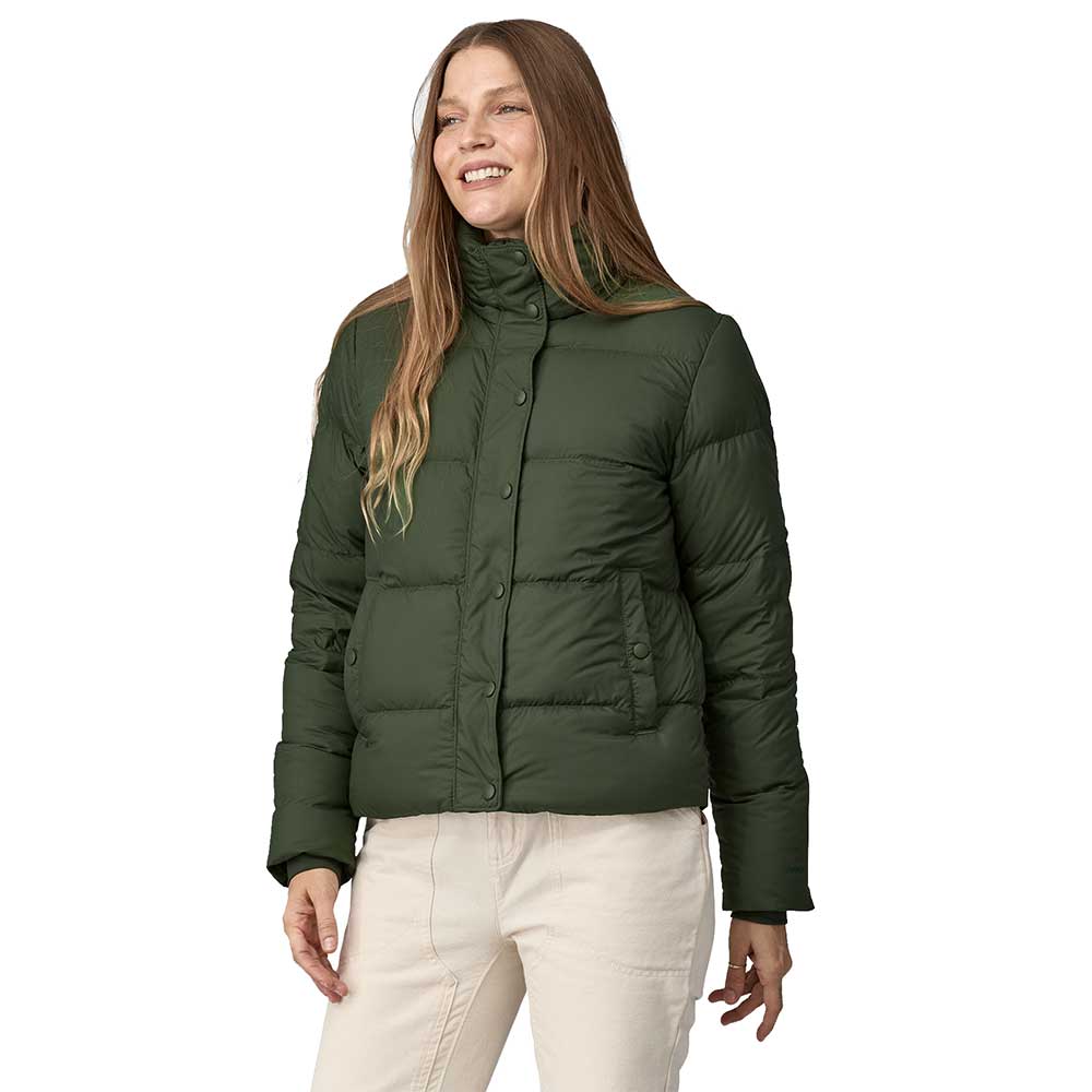 Women's Silent Down Jacket - Torrey Pine Green