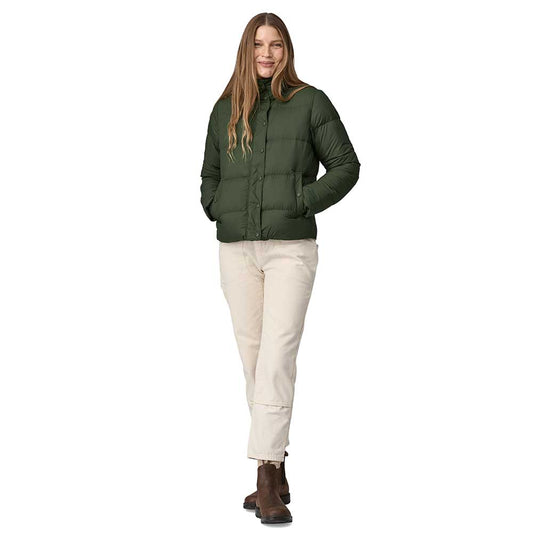 Women's Silent Down Jacket - Torrey Pine Green