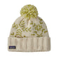 Snowbelle Beanie - Evergreen Flakes: Birch White