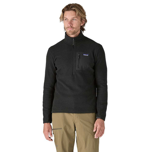 Men's R1 Air Full Zip Neck - Black