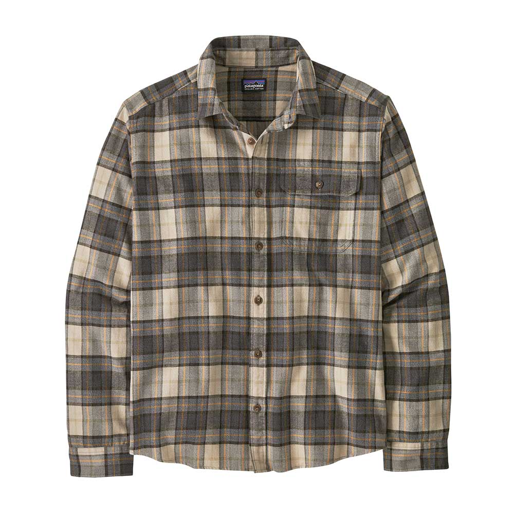 Men's Lightweight Fjord Flannel Shirt - Spotter: Forge Grey