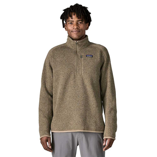 Men's Better Sweater 1/4 Zip - Seabird Grey