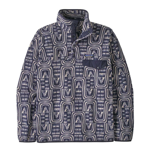 Men's Lightweight Synchilla Snap-T Pullover - Flow: Sunken Blue
