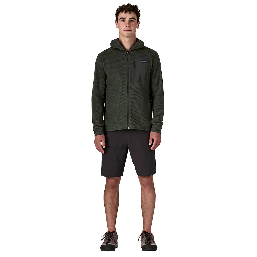 Men's R1 Air Full-Zip Hoody - Old Growth Green