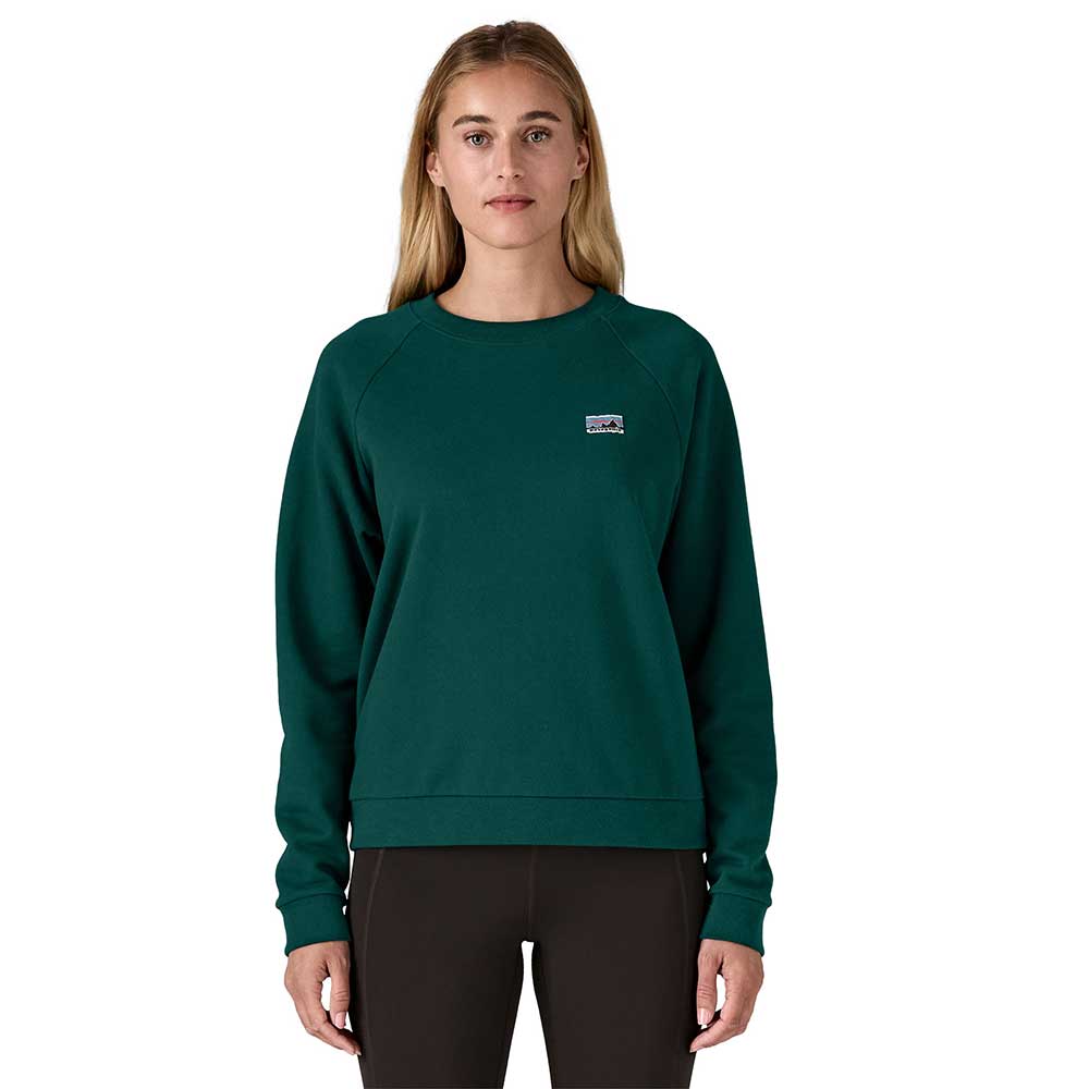Women's Regenerative Organic Certified Cotton Essential Top - Cascade Green