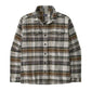Men's Fjord Flannel Shirt  - Blizzard: Salt Grey
