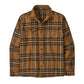 Men's Fjord Flannel Shirt - Catch: Deer Brown