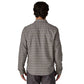 Men's Lightweight Fjord Flannel Shirt - Tracks: Noble Grey