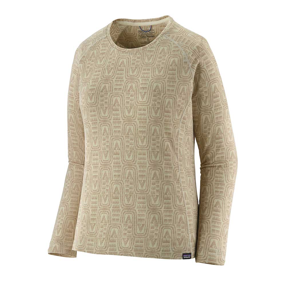 Women's Capeline Midweight Crew - Flow: Dyno White