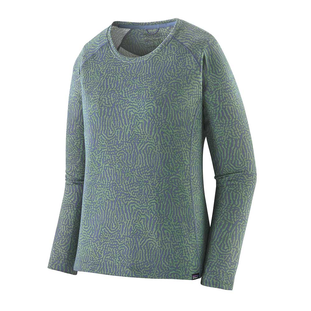 Women's Capeline Midweight Crew - Sea Run: Barnacle Blue