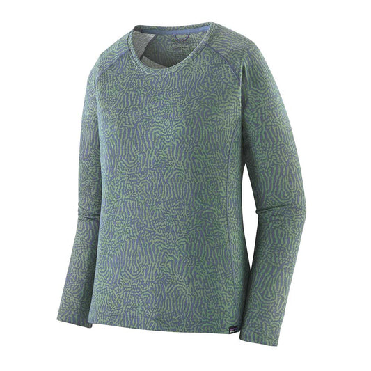 Women's Capeline Midweight Crew - Sea Run: Barnacle Blue