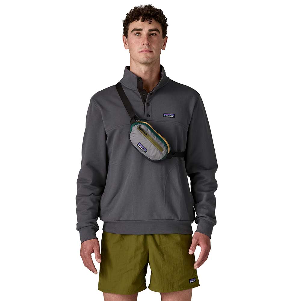 Terravia Mini Hip Pack - Patchwork: Noble Grey