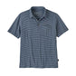 Men's Daily Polo - Fathom Stripe: New Navy