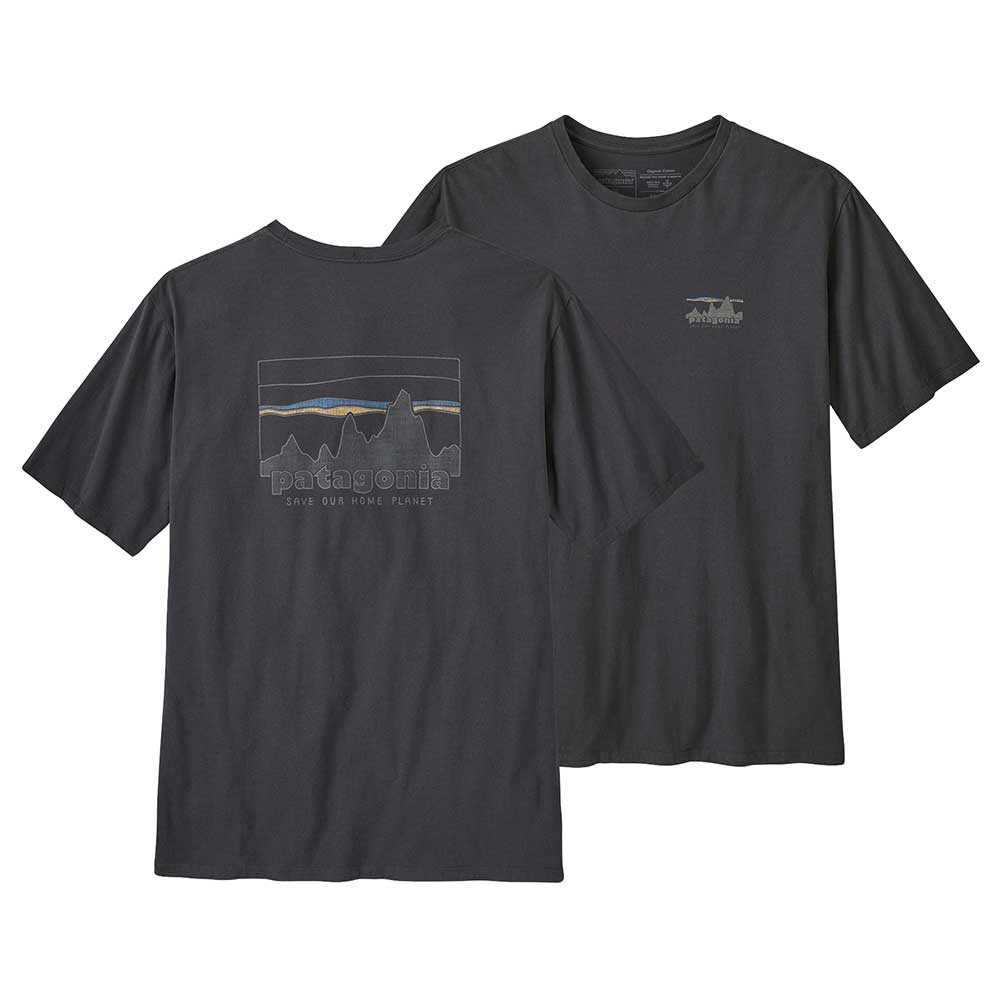 M '73 Skyline Organic T-Shirt - Ink Black