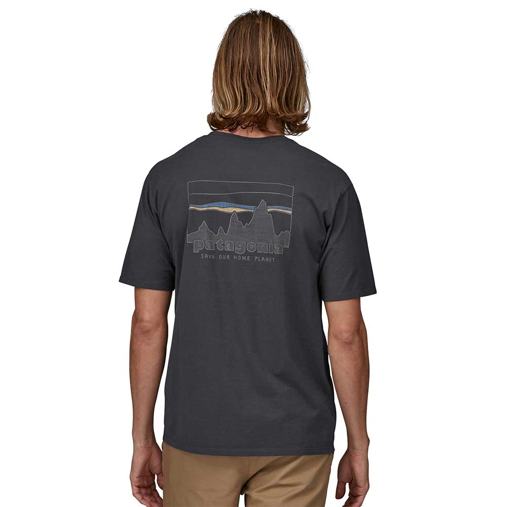 M '73 Skyline Organic T-Shirt - Ink Black