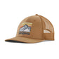 Line Logo Ridge LoPro Trucker Hat - Grayling Brown